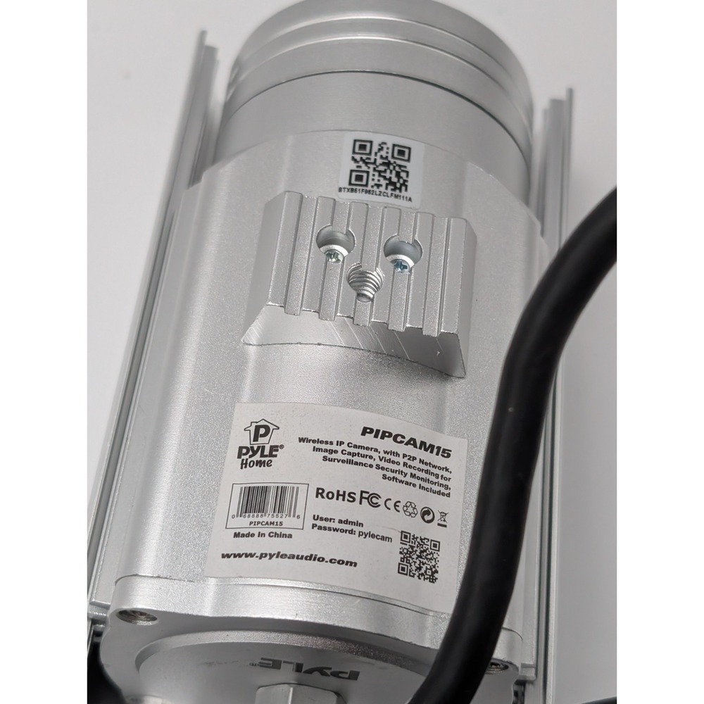 PYLE WIRELESS/WIRED P2P NETWORK PIPCAM15 NEW Open Box - Picture 7 of 9